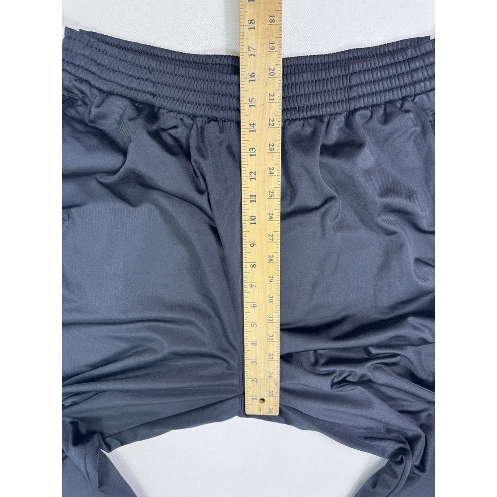 Adidas Tear Away Pants Mens 2XL Black White VTG Basketball Snaps Y2K Activewear